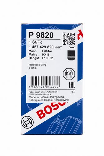 فیلتر فرمان برند بوش آلمان کد P 9820