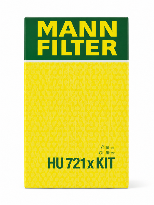 فیلتر روغن گیربکس برند MANN FILTER کد فنی HU 721 x KIT اورجینال