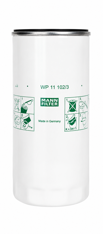 فیلتر روغن برند (مان) MANN کد فنی WP 11 102 / 3 یورو 4 و یورو 5